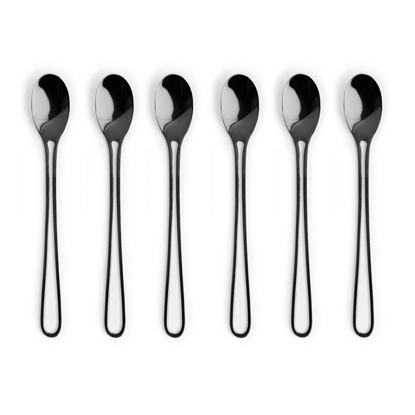 Set of 6 White Sorbet Spoons Carats Mcallen, TX
