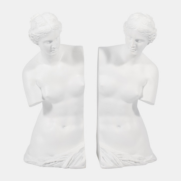 White Greek Goddess Resin Set Home Decor Carats Mcallen, TX