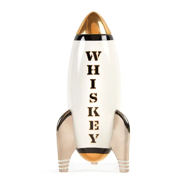 Jonathan Adler Rocket Decanter Whiskey Carats Mcallen, TX