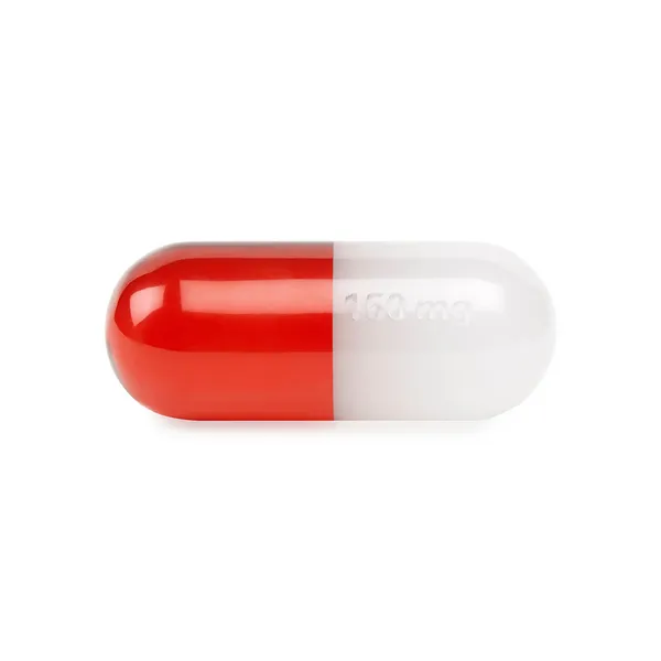 Jonathan Adler Acrylic Pill-White and Red Small Carats Mcallen, TX