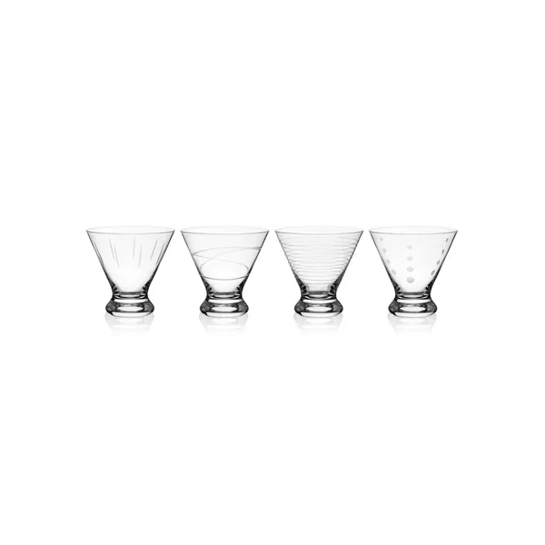 MIKASA Cheers 8oz Stemless Martini S4 RM Carats Mcallen, TX