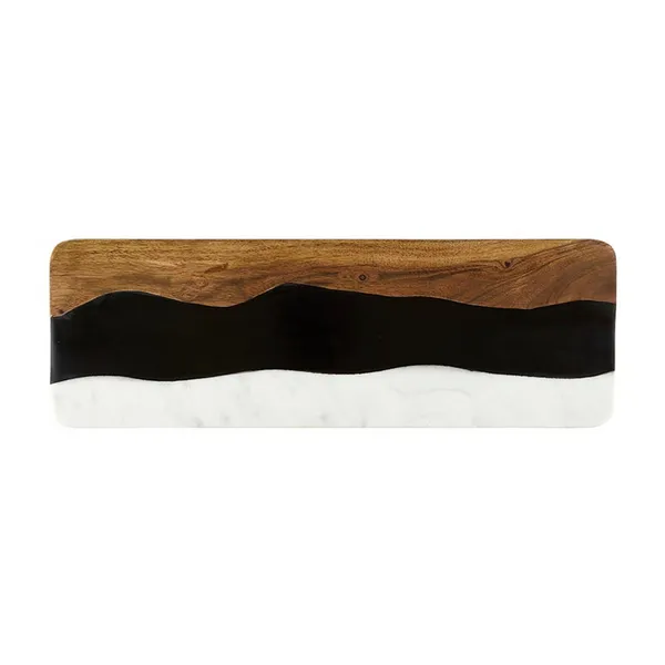 SBDS-Tablesugar Marble + Wood Server-Large Carats Mcallen, TX