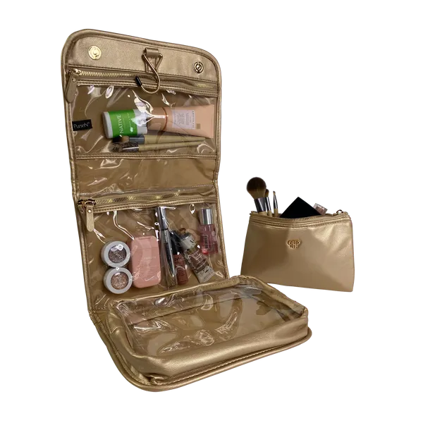 Pursen Toiletry Casee-Gold Kuster Carats Mcallen, TX