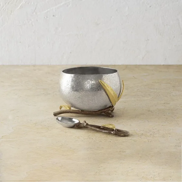 Michael Aram Zen Garden Nut Bowl W/Spoon Carats Mcallen, TX