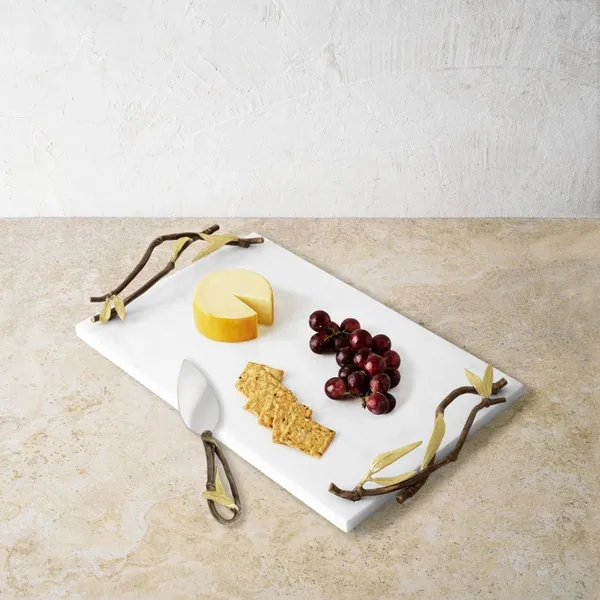 Michael Aram Zen Garden Cheese Board with Spreader Image 2 Carats Mcallen, TX