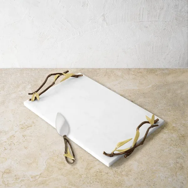Michael Aram Zen Garden Cheese Board with Spreader Carats Mcallen, TX
