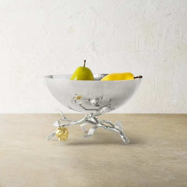 Michael Aram Pomegranate Silver & Gold Small Bowl Image 2 Carats Mcallen, TX