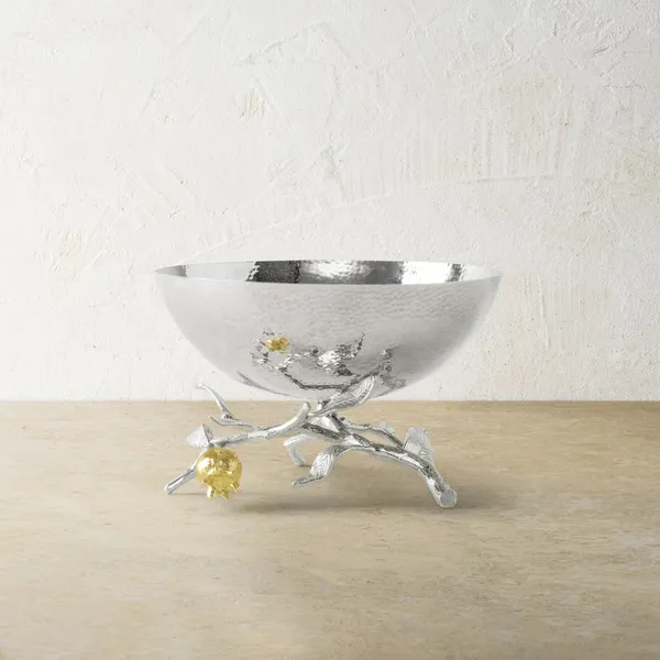 Michael Aram Pomegranate Silver & Gold Small Bowl Carats Mcallen, TX