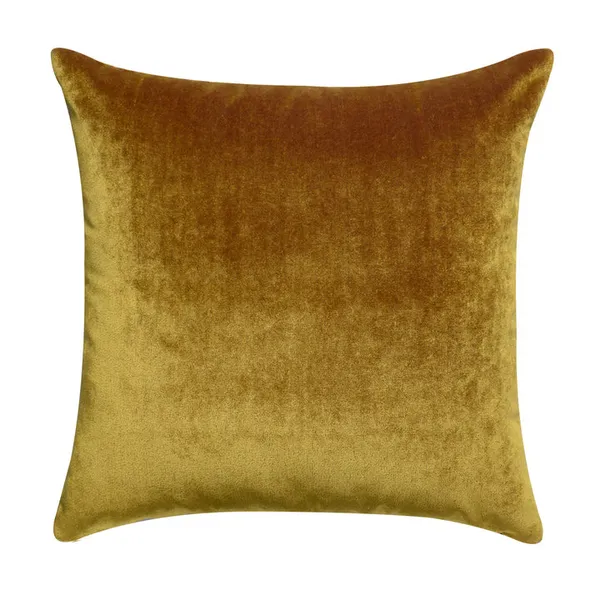 22x22 Square Angel Velvet Pillow-Mustrard Carats Mcallen, TX