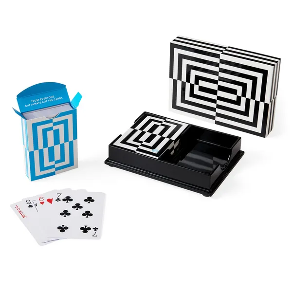 Jonathan Adler Op Art Lacquer Card Set Carats Mcallen, TX