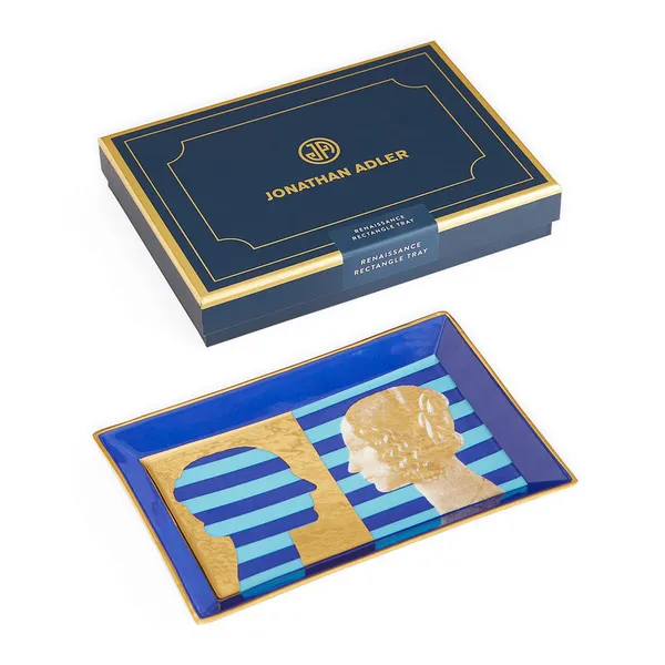 Jonathan Adler Renaissance Rectangle Tray Image 2 Carats Mcallen, TX