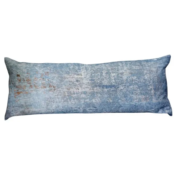 Style Craft Norman Wyatt Home Distresseed Blues Disigner Down filled Pillow 14x36x6 Carats Mcallen, TX