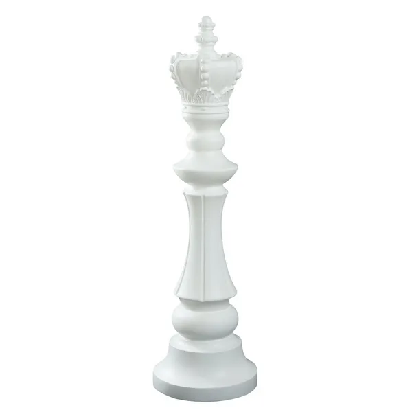 Harp & Finial King Chess Piece-White Carats Mcallen, TX