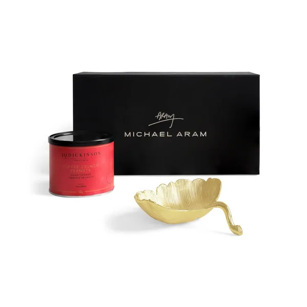 Michael Aram Ginkgo Nut Dish w S&P Nuts Image 2 Carats Mcallen, TX