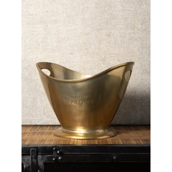 Chehoma Wine Cooler Brass patina Image 2 Carats Mcallen, TX