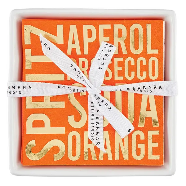 Creative Brands Ceramic Napkin Tray + Napkins - Spritz Carats Mcallen, TX