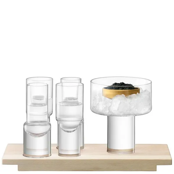LSA Vodka Serving Set L10.75in Clear/Ash Image 2 Carats Mcallen, TX