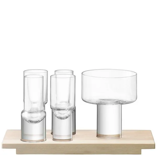 LSA Vodka Serving Set L10.75in Clear/Ash Carats Mcallen, TX