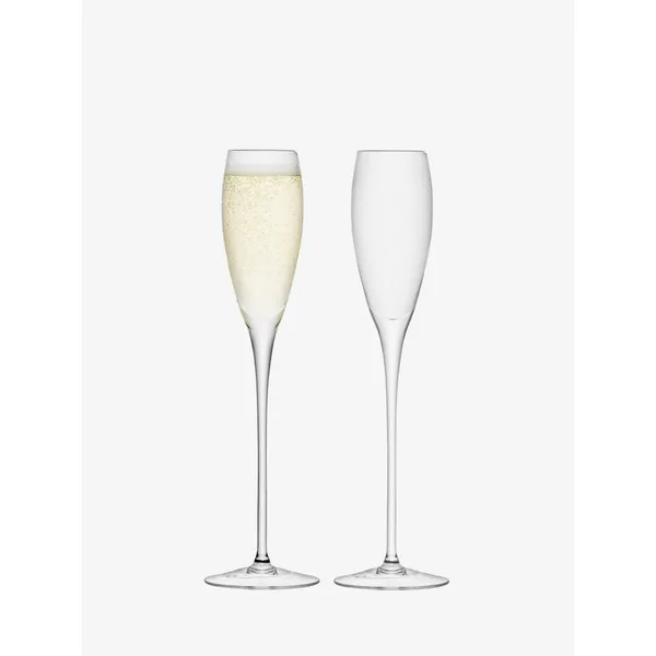 LSA Wine Champagne Flute 5oz Clear x2 Carats Mcallen, TX