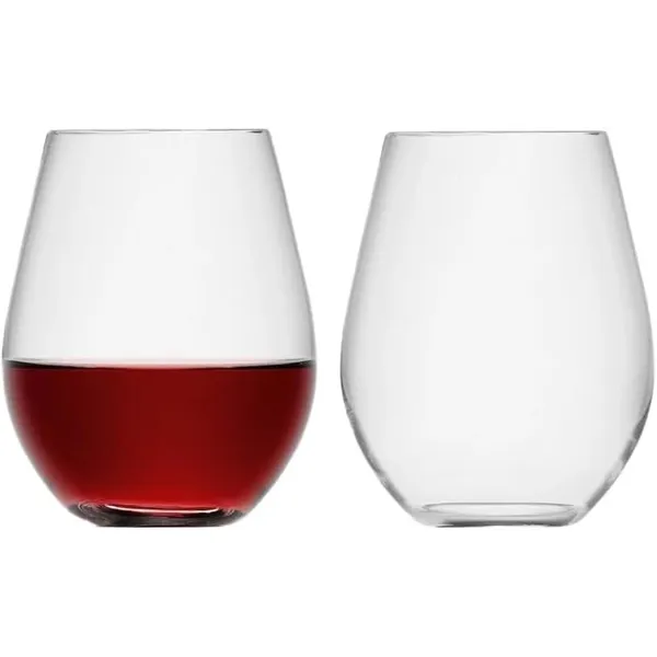 LSA Wine Stemless Red Wine Glass 18oz Clear Carats Mcallen, TX