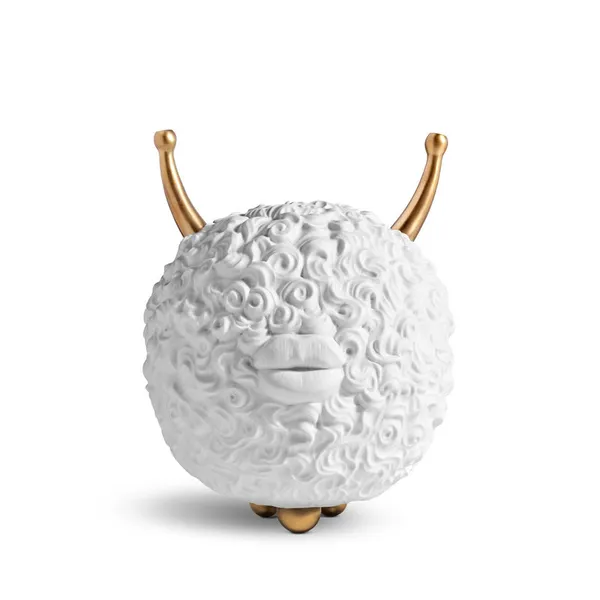 L'Objet Haas Monster Ball Incense Burner White Gold Carats Mcallen, TX