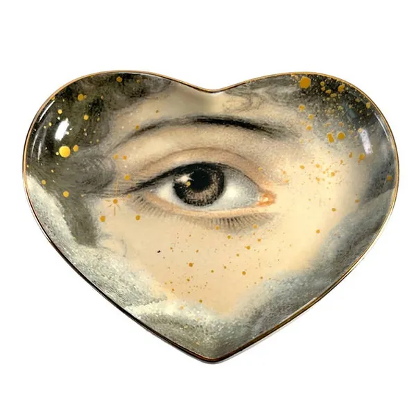 Lovers Eye Ceramic Heart Dish Carats Mcallen, TX