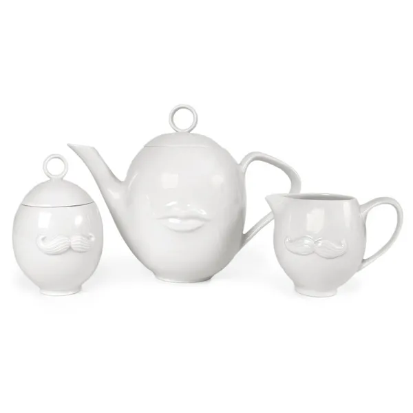 Jonathan Adler Muse Teapot-Glazed Porcelain Image 2 Carats Mcallen, TX