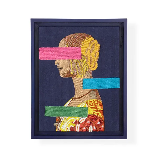 Jonathan Adler Renaissance Bars Beaded Wall Art Carats Mcallen, TX