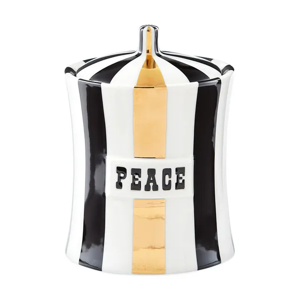 Jonathan Adler Vice Peace Canister-Black/Gold Carats Mcallen, TX