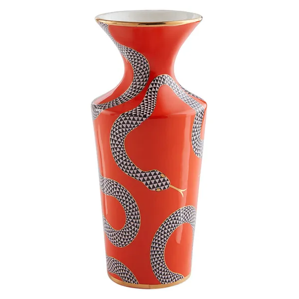 Jonathan Adler Eden Cuff Vase-Orange Carats Mcallen, TX