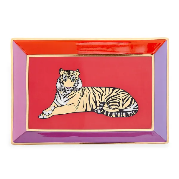Jonathan Adler Safari Rectangle Tray-Multi Carats Mcallen, TX