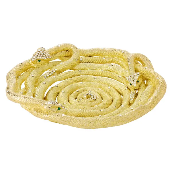 Gold Serpentina Catchall Bowl Carats Mcallen, TX