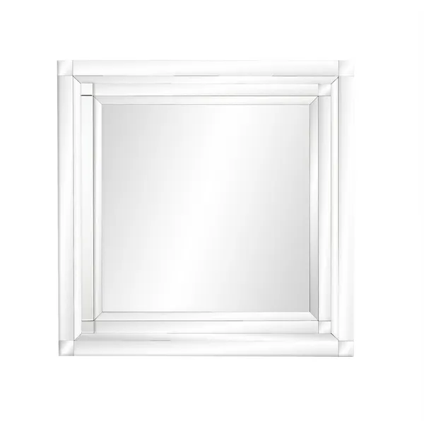 Silver Glass Room Wall Mirror Carats Mcallen, TX