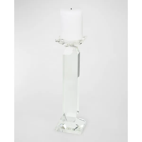 Crystal Pillar Candle Holder Carats Mcallen, TX