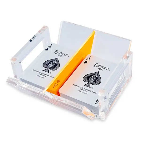 El Canaston Neon Orange Luxe Open Canasta Tray Carats Mcallen, TX