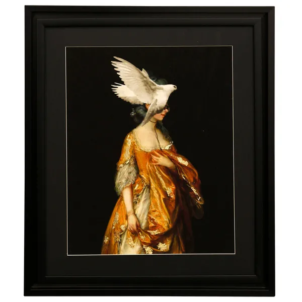 Custom Flighless Bird II Framed Print Under Glass Carats Mcallen, TX
