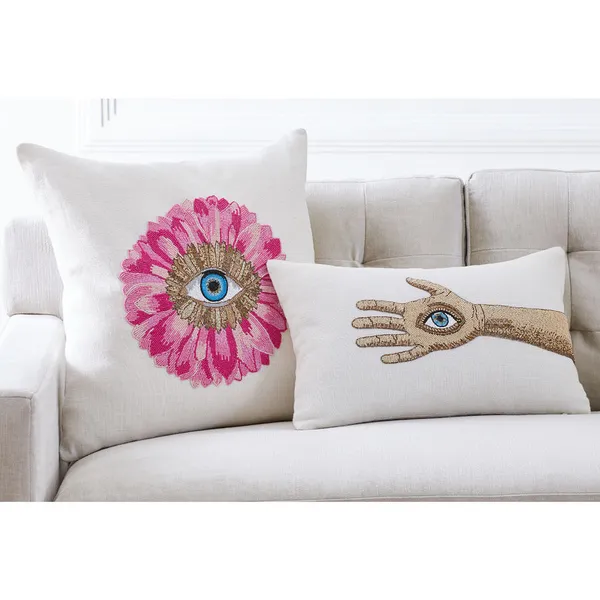 Jonathan Adler Kit US Palmistry Beaded Pillow Image 3 Carats Mcallen, TX