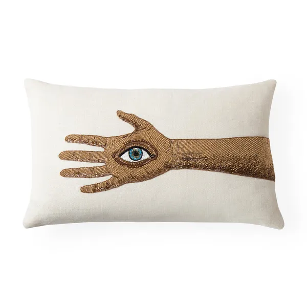 Jonathan Adler Kit US Palmistry Beaded Pillow Carats Mcallen, TX