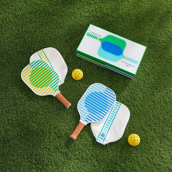 Jonathan Adler Copenhagen Pickleball Set Image 2 Carats Mcallen, TX