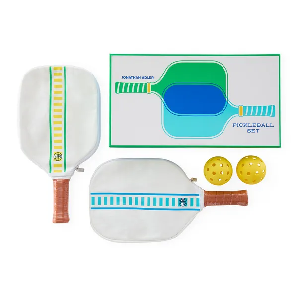 Jonathan Adler Copenhagen Pickleball Set Image 3 Carats Mcallen, TX