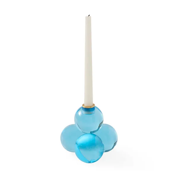 Jonathan Adler Globo Candle Holder-Blue Carats Mcallen, TX