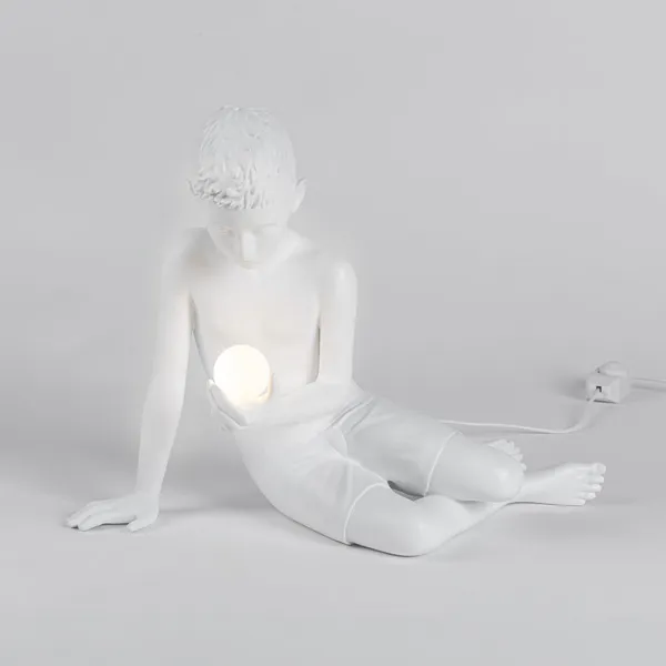 Resin Sculpture with LED Light 