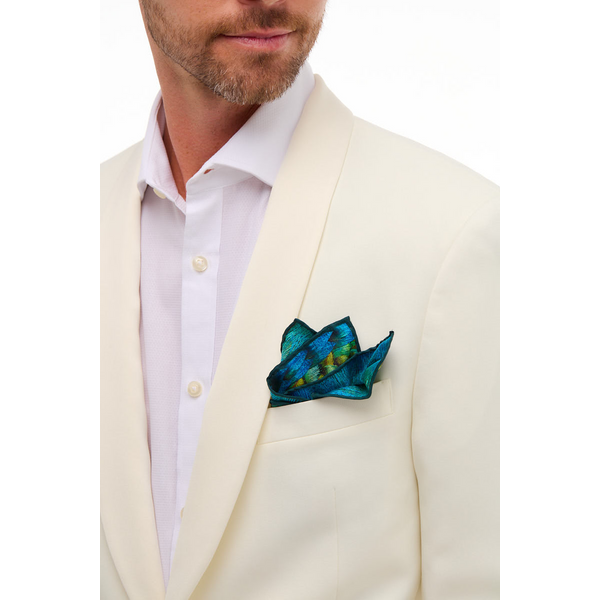 Chippingham Silk Pocket Square Carats Mcallen, TX