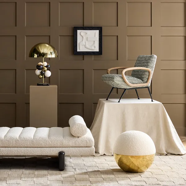 Jonathan Adler US Alphaville Tuffet-Olympus Ivory Image 3 Carats Mcallen, TX