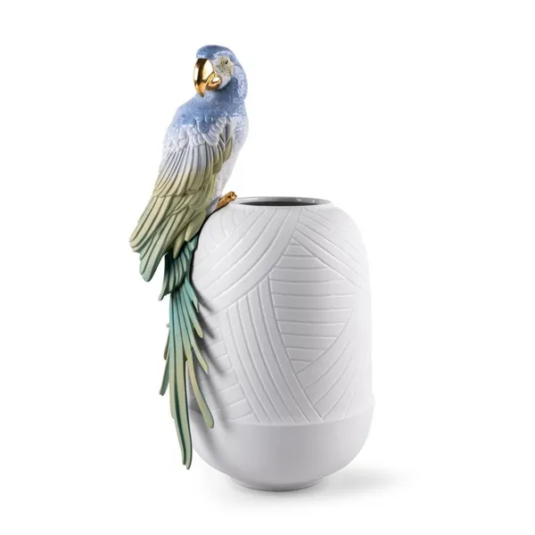 Macaw Bird Vase Carats Mcallen, TX