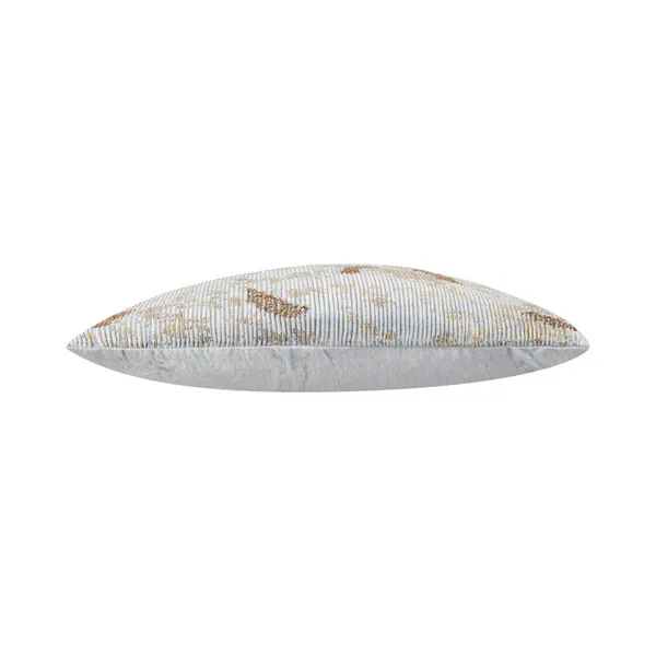 Adele Aqua Gold Velvet Pillow Image 2 Carats Mcallen, TX