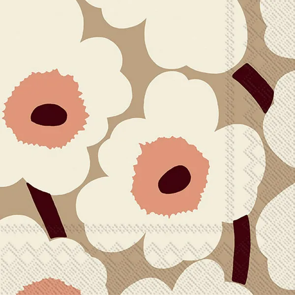 Unikko Lunch Napkin Cream Carats Mcallen, TX
