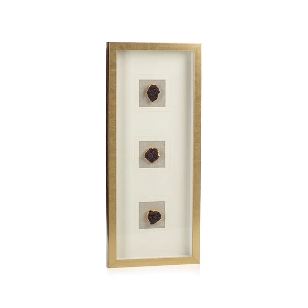 Gold Framed Amethyst Crystal Home Decor Carats Mcallen, TX