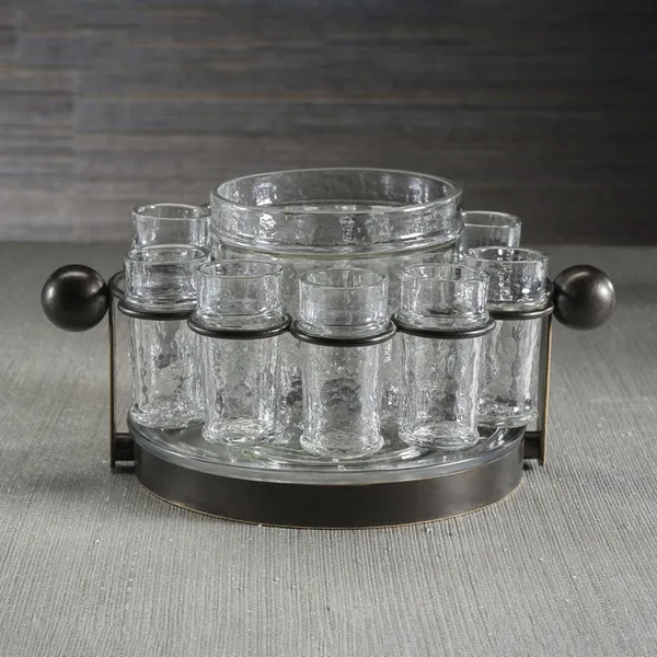 Agave Ten Shot Tequila Set w/ Ice Bucket Carats Mcallen, TX