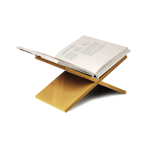 Libreria Gold Leaf Book Stand Carats Mcallen, TX